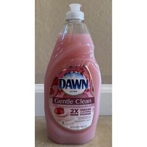1-DAWN Ultra‎ Gentle Clean Dishwashing Liquid Pomegranate Rose Water 24floz NEW